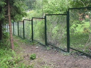 Секция заборная В продаже так же есть столбы,  ворота,  калитка,  сетка-рабица,  про #1421919