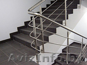 ограждения лестниц из нержавеющей стали #1406724