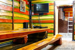 Дом баня на сутки часы с бильярдом и теннисом Барановичи #1401196