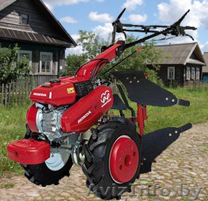 Культивация земли мотоблоком #1407762