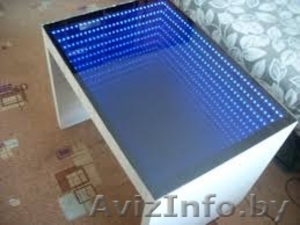 Журнальный стол с эффектом бесконечности #1413949