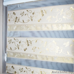 Рулонные шторы,  шторы день-ночь #1444604