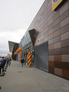 Фасадные панели (кассеты) из алюминия и стали #1446081