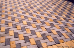 Укладка тротуарной плитки,  установка бордюров #1430882
