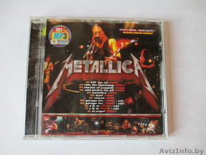 DVD-диск Metallica,  аудио и фото,  б/у,  сост. отличное. #1431159