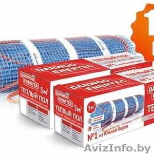 Электрический теплый пол - кабельный мат РАСПРОДАЖА #1444308