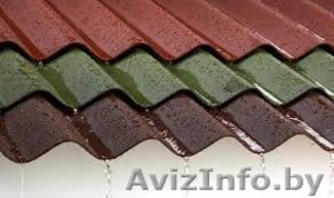 Продам Ондулин красный, коричневый, зелёный. #1444970