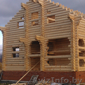 Оцилиндрованное бревно. #1427417