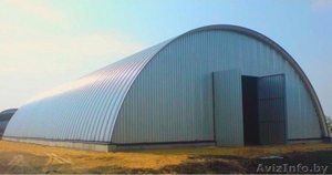 Изготовление и монтаж бескаркасных арочных сооружений и ЛСТК #1450662