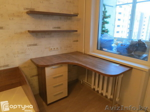Письменный стол под окном. #1454930