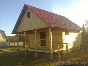 Строим дома из профилированного бруса. Свое производство,  не дорого #1467295