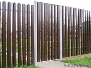 Забор из штакетника под ключ в Минске #1466425