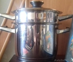 КАСТРЮЛЯ  *ZEPTER* с пароваркой #1470192