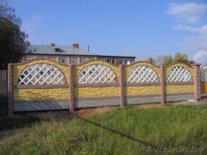 Предлагаем забор железобетонный,  Тротуарную плитку,  Бордюры и др #1464514