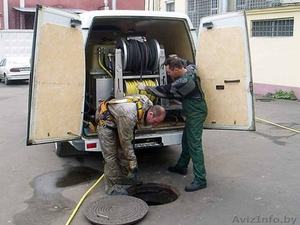 прочистка канализации,  откачка канализации,  установка фильтров воды,  сантехничес #1472707