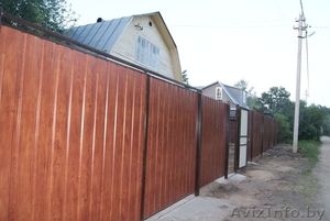 Установка столбов для забора Минск #1471543