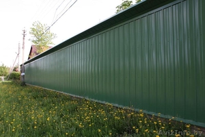 Строительство забора из профнастила в Минске Строительство забора включает в себ #1462087