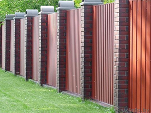 Заборы из профнастила цена с установкой от 20 у.е. #1463636