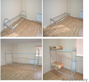 Кровати металлические эконом- вариант,  бесплатная доставка  #1467955