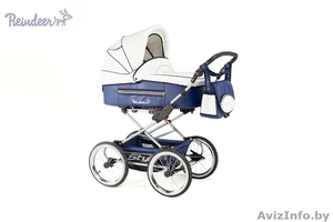 Детская модульная коляска Reindeer  Style - Leather Collection (эко-кожа) #1471951