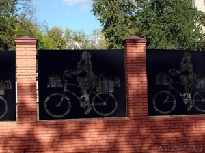 Забор металлический #1471081