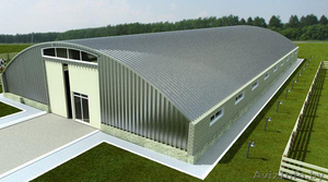 Изготовление и монтаж бескаркасных арочных сооружений, ангаров, складов, хранилищ #1476382