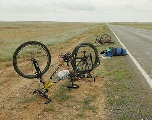 Ремонт колеса велосипеда. #1476949