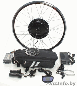 Установка мотор колеса на велосипед. #1476961