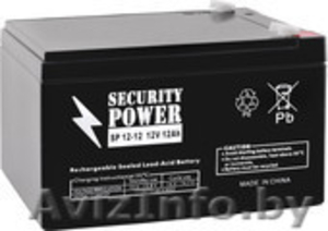 Аккумуляторная батарея 12V/12Ah Security Power SP 12-12 #1476972