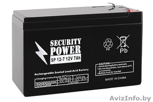 Аккумулятор 12V/7Ah Security Power SP 12-7 #1476975