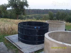 Форма для канализационного кольца КС15.9 #1480817