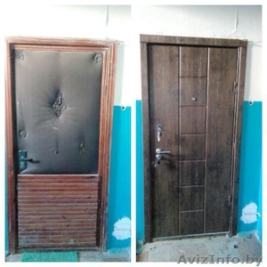 Ремонт металлических дверей в Могилеве, замена замков и отделки. #1099046