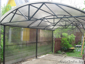 Навес для автомобиля в Полоцке от производителя #1481917