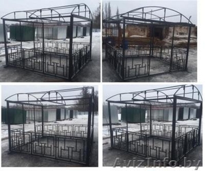 Металлические беседки с бесплатной доставкой Жодино #1478443