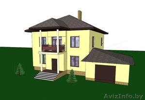 Продается коттедж в престижном месте в Семково,  6 км от Минска #1482533