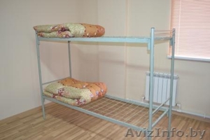 Кровать металлическая армейского образца. Доставка по РБ – бесплатно. #1482988