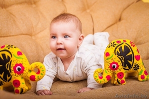 РАЗВИВАЮЩАЯ ИГРУШКА. ИГРУШКА ДЛЯ МАЛЫШЕЙ с Кнопками,  Липучками и Кармашком #1485733