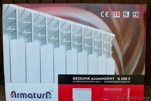 РАДИАТОР АЛЮМИНИЕВЫЙ ARMATURA G500F (Батарея) #1493007