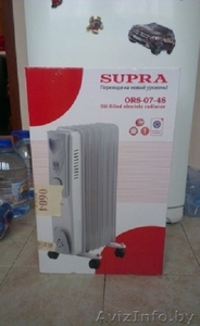 Обогреватель масляный Supra 1500 Вт #1493601