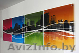 УФ печать на любых материалах без использования клеящих пленок #1493337