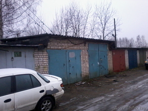 два смежных объединённых гаража в колодищах #1486695