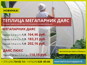Теплица-Мегапарник. #1486376