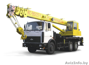 Аренда автокрана МАЗ 28 метров #1491185
