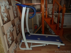 беговая дорожка механическая с монитором для домашнего занятия спортом,   #1490773