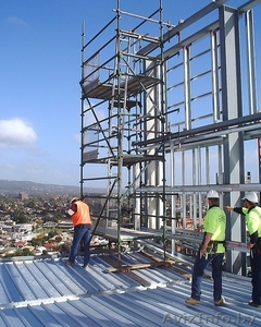 Леса строительные приставные рамные в аренду. Занимаемся грузоперевозками. #1498432