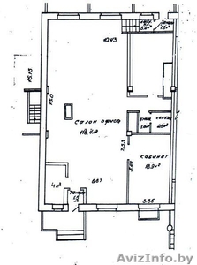 Сдаем отличный офис свободной планировки в центре Минска 147, 8 м2 #1500337