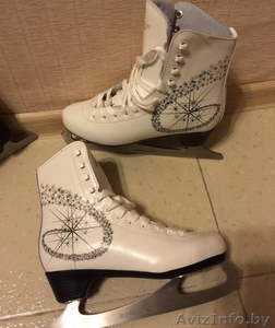 Коньки Спортивная Коллекция PRINCESS LUX натуральная кожа! #1502798