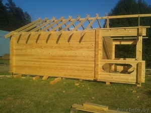 Срубы из профилированного бруса #1501194