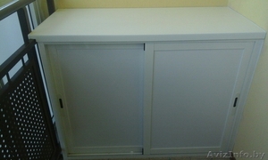 Изготавливаем и устанавливаем тумбочки и шкафы на балкон! #1496634