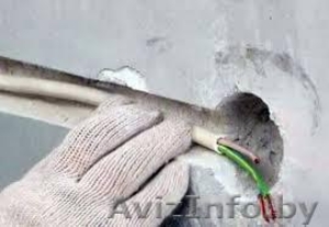 Производим штробирование под все коммуникации. #1496632